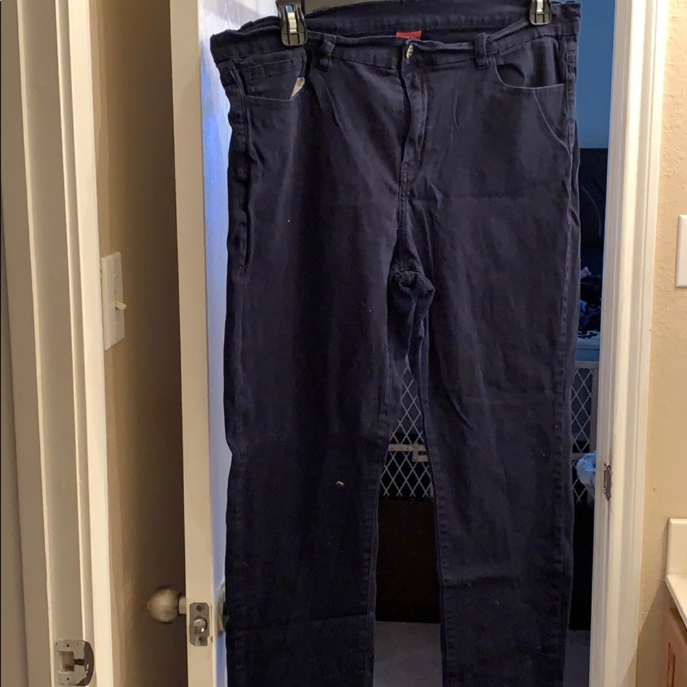 Navy blue pants